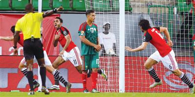 كهربا ينقل منتخب مصر إلى نصف نهائي كأس الأمم الأفريقية 