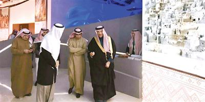 الأمير سلطان بن سلمان يزور «واحة السياحة والتراث» في مهرجان الجنادرية 