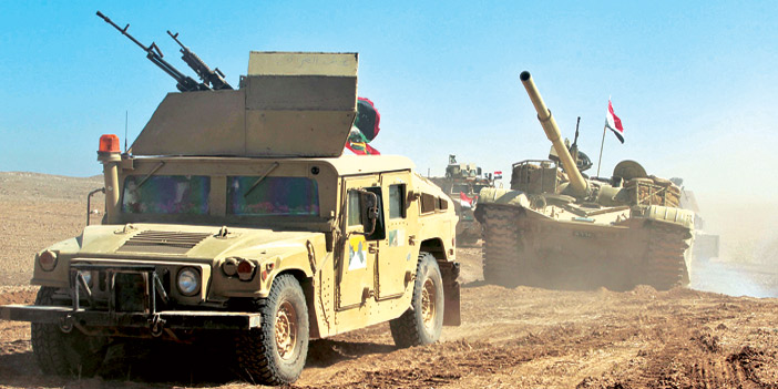  القوات العراقية تواصل تقدمها غربي الموصل لمحاربة داعش