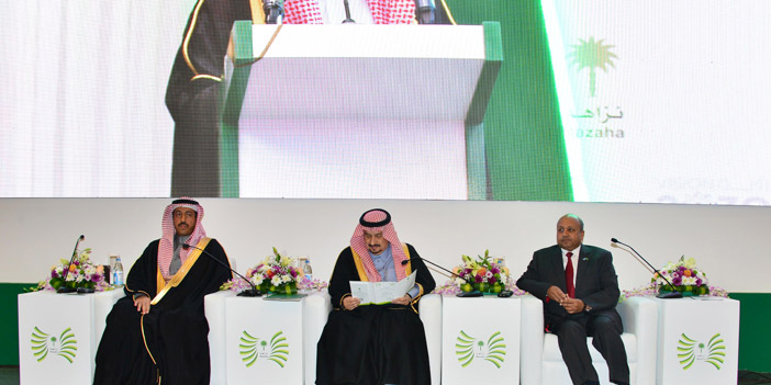  الأمير فيصل بن بندر يفتتح أعمال مؤتمر نزاهة الدولي الثاني