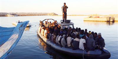 إنقاذ نحو 730 مهاجراً قبالة ليبيا 