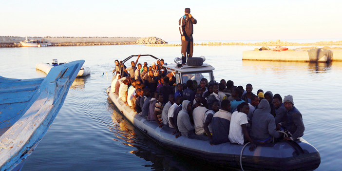  قارب لمهاجرين قبالة السواحل الليبية