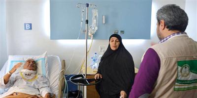 الحملة السعودية تتكفل بإجراء عملية جراحية لإزالة ورم سرطاني للاجئ سوري 