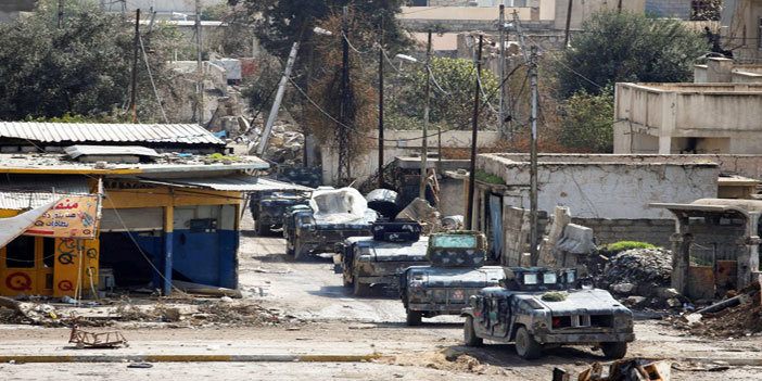 القوات العراقية تخوض معارك في داخل الأزقة الضيقة وسط الموصل 
