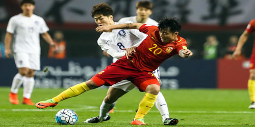 المنتخب الصيني ينتزع فوزا صعبا من كوريا الجنوبية 