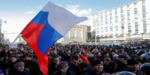 اعتقال مئات الروس خلال تظاهرات ضد الفساد 
