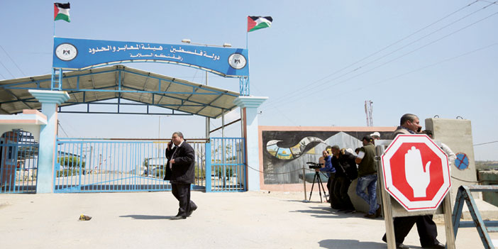  أحد المنافذ التي اغلقتها حركة حماس بشمال قطاع غزة
