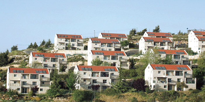  انتشار مستوطنات الاحتلال الإسرائيلية على الأراضي الفلسطينية