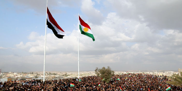 تركيا تنتقد رفع علم كردستان في كركوك 