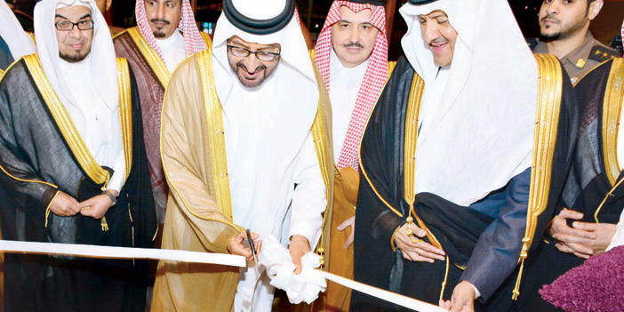  الأمير سعود والأمير سلطان خلال المناسبة