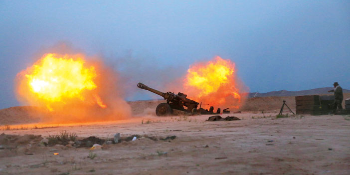  لا تزال قوات الجيش العراقي تهاجم مقاتلي داعش غرب الموصل
