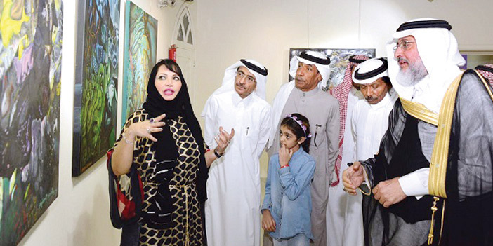 برعاية الجمعية السعودية للفنون التشكيلية (جسفت) وبحضور 120 شخصية 