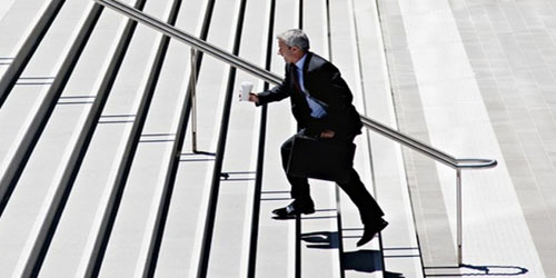 صعود الدرج قد يعزز النشاط أكثر من القهوة 