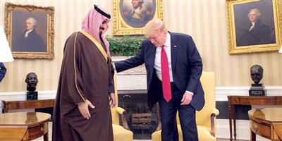 لقاء ترامب وولي ولي العهد.. نقطة تحول لدعم العلاقات السعودية الأمريكية 