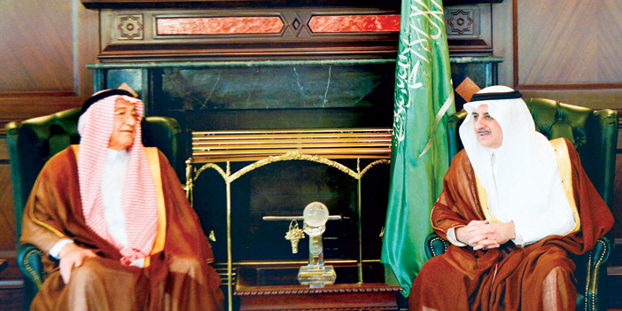  الأمير فهد بن سلطان وصبيح المصري