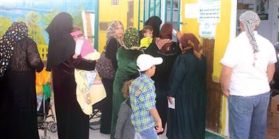 العيادات السعودية صرفت 8972 وصفة طبية للأشقاء السوريين في مخيم الزعتري 