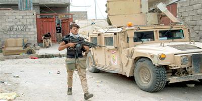 القوات العراقية تقتحم حي العريبي بالساحل الأيمن من الموصل 