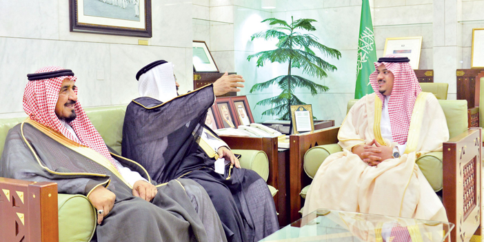  سمو نائب أمير منطقة الرياض يستقبل وفداً من جمعية «واعي»