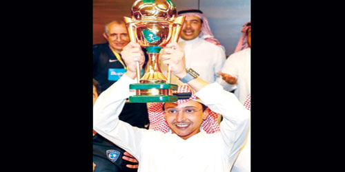  سعود بن محمد العبدالله يحتفل بكأس الملك