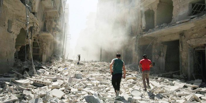  الدمار الذي خلفه قصف الأسد المتكرر للمدن السورية