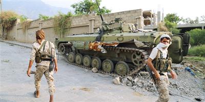 الجيش اليمني يهاجم معسكراً للانقلابيين في تعز 