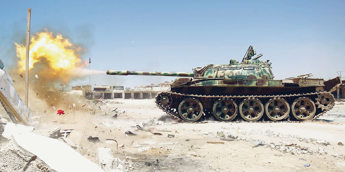 الجيش الليبي في مواجهات مع الجماعات الإرهابية