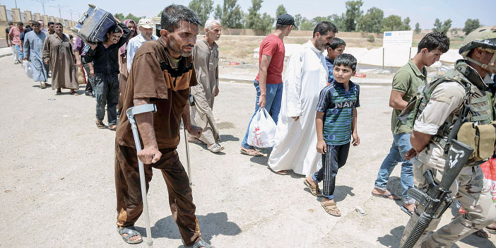  المعاناة المستمرة لنازحي مدينة الموصل