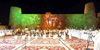 ساحات قصر الحكم تشهد الاحتفال الرسمي لعيد الفطر وسط أجواء ثقافية 