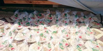 الحملة السعودية توزع مليون رغيف خبز خلال شهر رمضان على السوريين في لبنان 