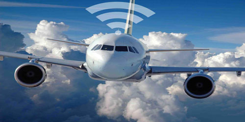 الإنترنت صار أكثر شيوعًا في رحلات الطيران 