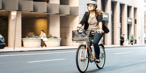 استخدام الدراجة للذهاب للعمل يخفض معدلات التوتر والضغط 