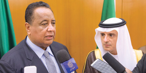 وزير الخارجية: جهود المملكة مستمرة لرفع العقوبات عن السودان 