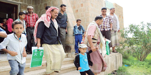  مركز الملك سلمان للإغاثة يتفقد مشروع علاج سوء التغذية