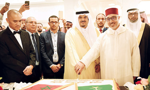 أمير منطقة الرياض بالنيابة يشرف حفل سفارة المغرب