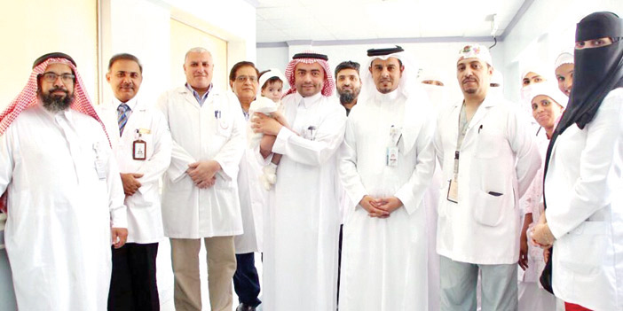 نجاح عملية معقدة لطفلة يمنية بـ«سعود الطبية» 