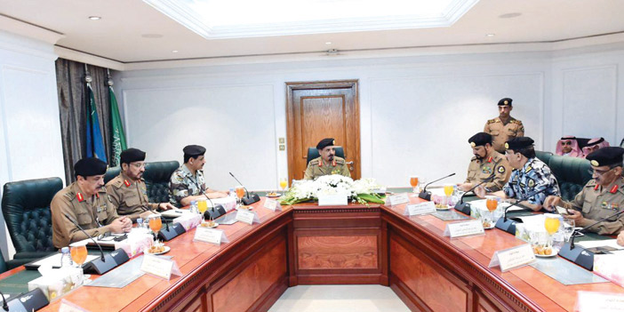 الفريق القحطاني يرأس الاجتماع الأول لقادة قوات أمن الحج لهذا العام 