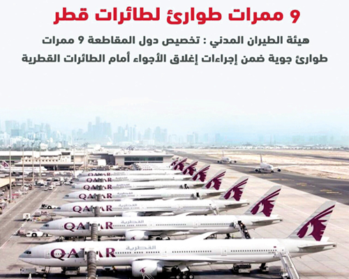 (إيكاو) ترفض تسييس قطر أزمتها مع الملاحة الجوية 
