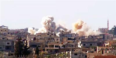 قوات النظام بسوريا تواصل قصفها الشديد للاجئين الفلسطينيين 