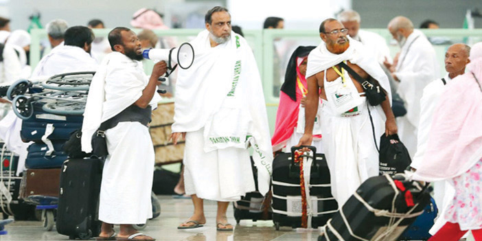 الطيران المدني: 705 ألف حاج قدموا إلى المملكة عبر مطاري جدة والمدينة المنورة حتى الاثنين 14 أغسطس 