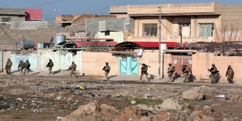 مقتل 9 من عناصر ا لشرطة العراقية في هجوم شمال بيجي  