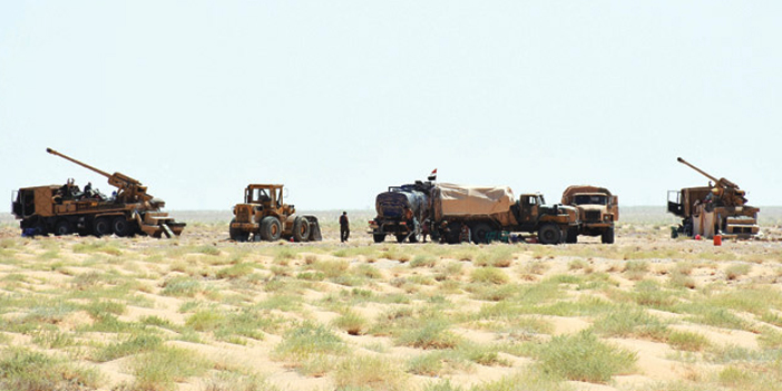  أسلحة مدفعية لجيش معارض في سوريا ضمن الحدود الإدارية لدير الزور