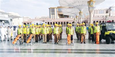 اللواء الداموك: استحداث 12 فرقة موسمية بالمدينة المنورة لخدمة الحجاج 