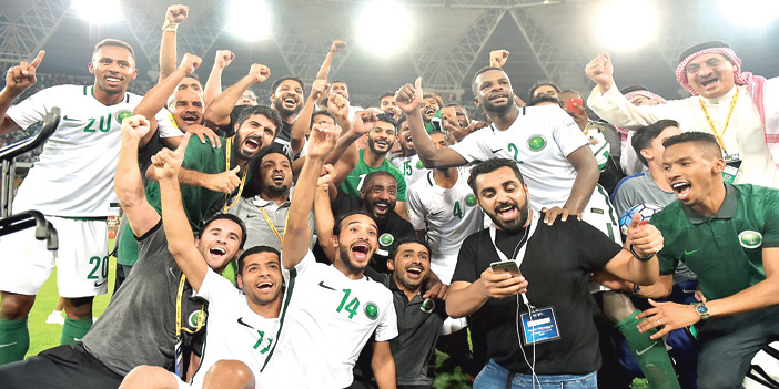  فرحة سعودية بالتأهل للمونديال الخامس