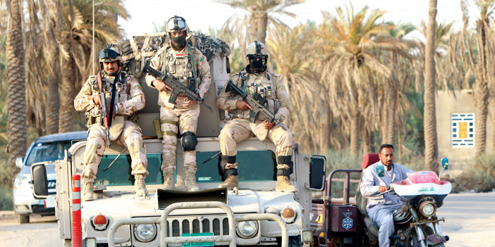  أفراد الجيش العراقي متأهبون لصد أي هجوم داعشي
