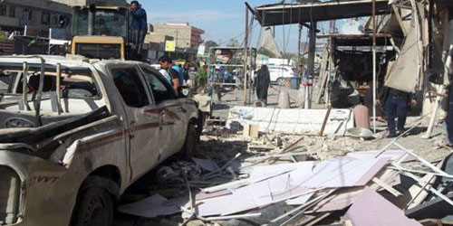 مقتل 3 عراقيين وإصابة 7 في تفجير انتحاري بمحافظة ديالى 