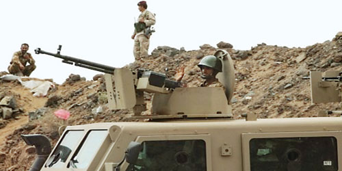  الجيش اليمني يتصدى للعصابات الانقلابية في محافظة شبوة