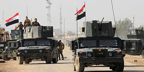 القوات العراقية تواصل مطاردة داعش   