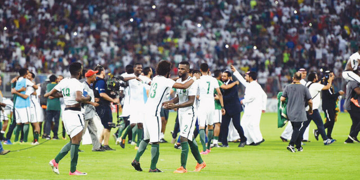  المنتخب السعودي تأهل لكأس العالم 2018