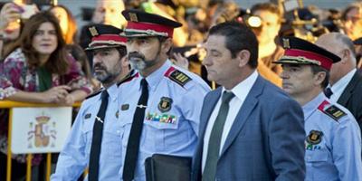 قائد شرطة كاتالونيا يمثل أمام القضاء في مدريد 