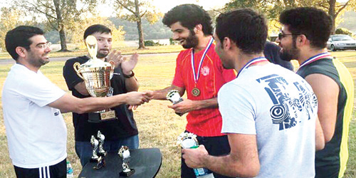 النادي السعودي في جامعة اركنسا تيك ينظم أول بطولة في دوري كرة الطائرة 